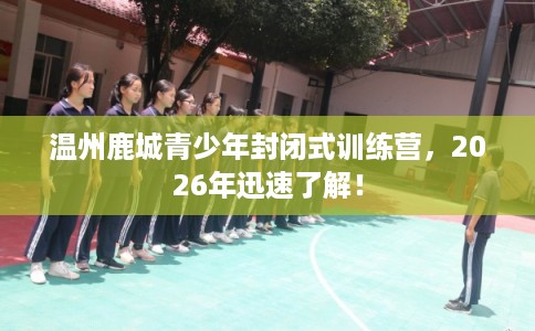 温州鹿城青少年封闭式训练营，2026年迅速了解！