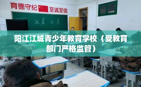 阳江江城青少年教育学校(受教育部门严格监管) 阳江江城青少年教育学校(受教育部门严格监管)