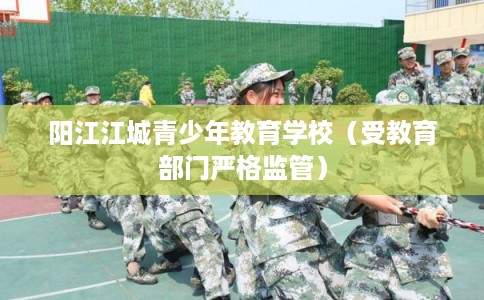 阳江江城青少年教育学校（受教育部门严格监管）