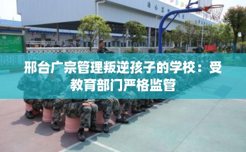 邢台广宗管理叛逆孩子的学校：受教育部门严格监管