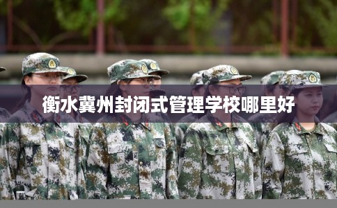 衡水冀州封闭式管理学校哪里好