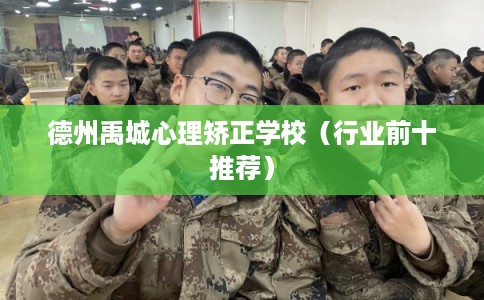 德州禹城心理矫正学校（行业前十推荐）