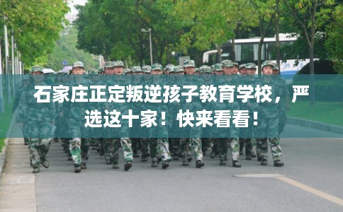 石家庄正定叛逆孩子教育学校，严选这十家！快来看看！