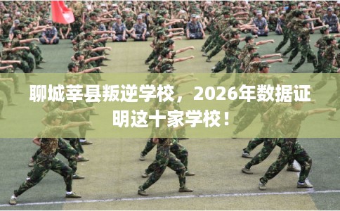 聊城莘县叛逆学校，2026年数据证明这十家学校！