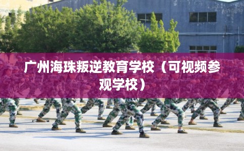 广州海珠叛逆教育学校（可视频参观学校）