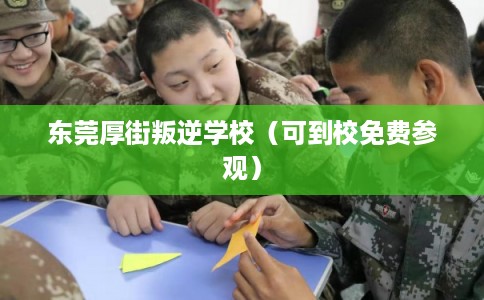东莞厚街叛逆学校(可到校免费参观) 东莞厚街叛逆学校(可到校免费参观)