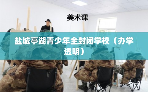 盐城亭湖青少年全封闭学校（办学透明）