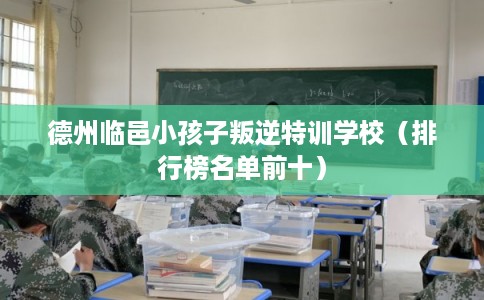 德州临邑小孩子叛逆特训学校(排行榜名单前十) 德州临邑小孩子叛逆特训学校(排行榜名单前十)