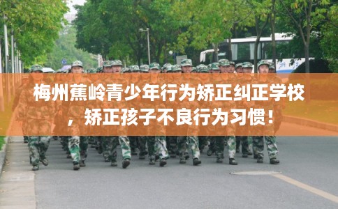 梅州蕉岭青少年行为矫正纠正学校，矫正孩子不良行为习惯！
