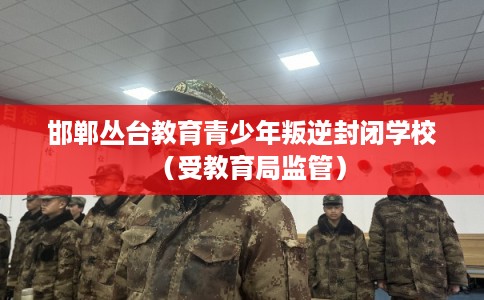 邯郸丛台教育青少年叛逆封闭学校（受教育局监管）