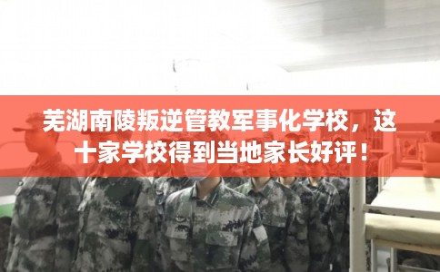 芜湖南陵叛逆管教军事化学校，这十家学校得到当地家长好评！