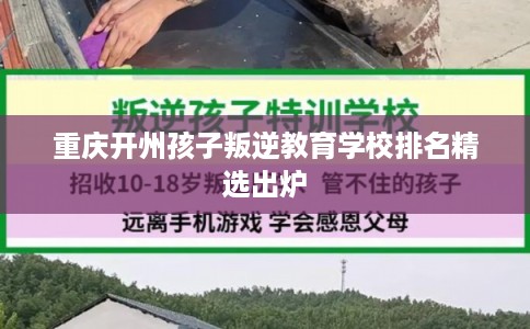 重庆开州孩子叛逆教育学校排名精选出炉
