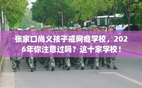 张家口尚义孩子戒网瘾学校，2026年你注意过吗？这十家学校！
