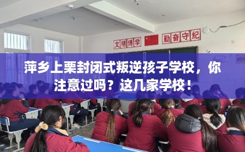 萍乡上栗封闭式叛逆孩子学校，你注意过吗？这几家学校！