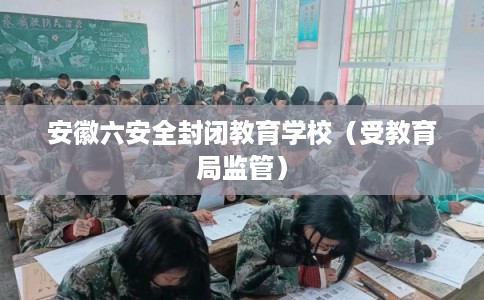 安徽六安全封闭教育学校（受教育局监管）