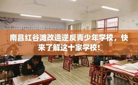 南昌红谷滩改造逆反青少年学校，快来了解这十家学校!