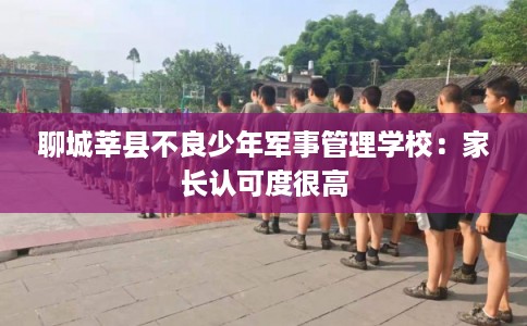 聊城莘县不良少年军事管理学校:家长认可度很高 聊城莘县不良少年军事管理学校:家长认可度很高
