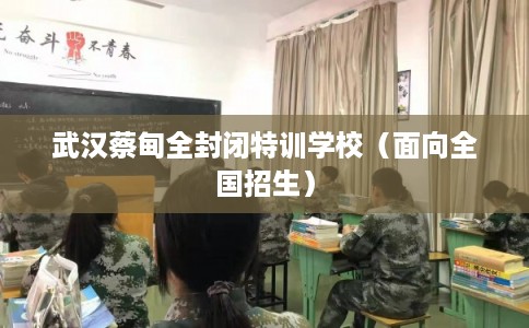 武汉蔡甸全封闭特训学校(面向全国招生) 武汉蔡甸全封闭特训学校(面向全国招生)