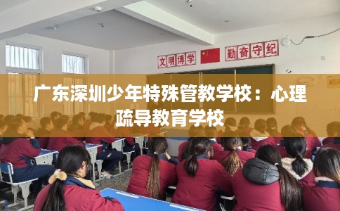 广东深圳少年特殊管教学校：心理疏导教育学校