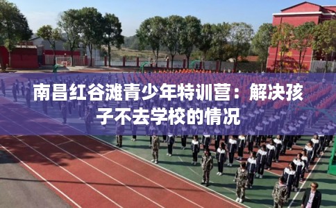 南昌红谷滩青少年特训营：解决孩子不去学校的情况