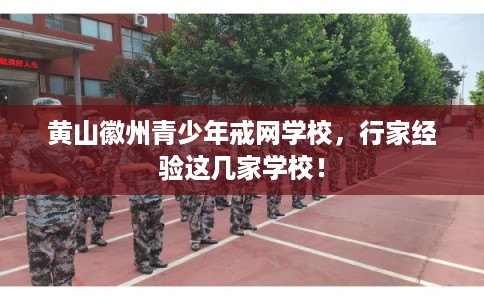 黄山徽州青少年戒网学校，行家经验这几家学校！