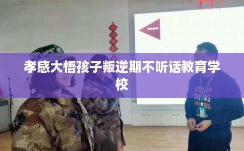 孝感大悟孩子叛逆期不听话教育学校