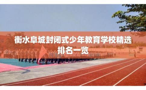 衡水阜城封闭式少年教育学校精选排名一览