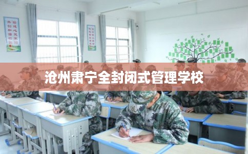 沧州肃宁全封闭式管理学校