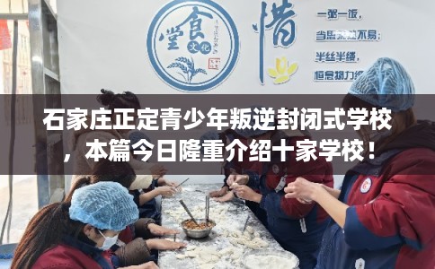 石家庄正定青少年叛逆封闭式学校，本篇今日隆重介绍十家学校！