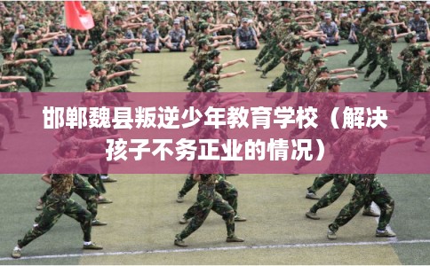 邯郸魏县叛逆少年教育学校（解决孩子不务正业的情况）