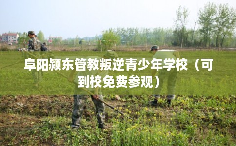 阜阳颍东管教叛逆青少年学校（可到校免费参观）