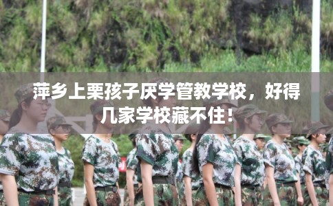 萍乡上栗孩子厌学管教学校，好得几家学校藏不住！