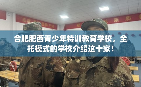 合肥肥西青少年特训教育学校，全托模式的学校介绍这十家！