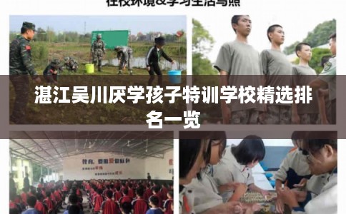 湛江吴川厌学孩子特训学校精选排名一览