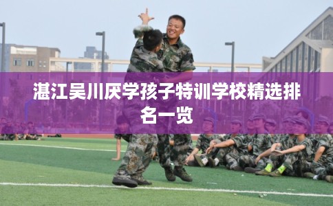 湛江吴川厌学孩子特训学校精选排名一览