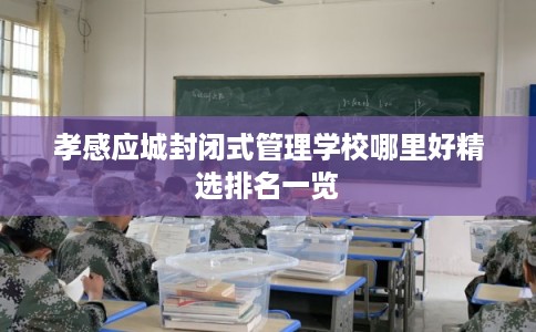 孝感应城封闭式管理学校哪里好精选排名一览 孝感应城封闭式管理学校哪里好精选排名一览