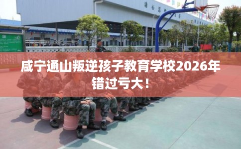 咸宁通山叛逆孩子教育学校2026年错过亏大！