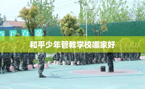 和平少年管教学校哪家好