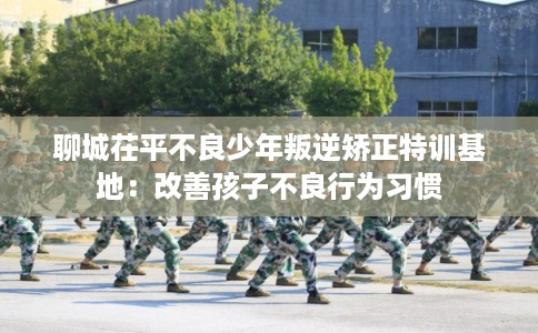 聊城茌平不良少年叛逆矫正特训基地：改善孩子不良行为习惯