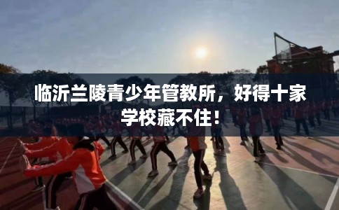 临沂兰陵青少年管教所，好得十家学校藏不住！