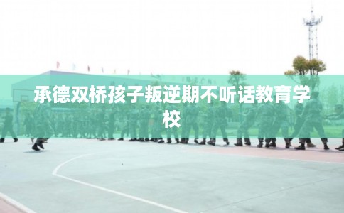 承德双桥孩子叛逆期不听话教育学校