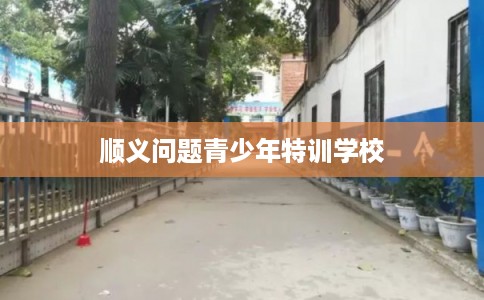 顺义问题青少年特训学校