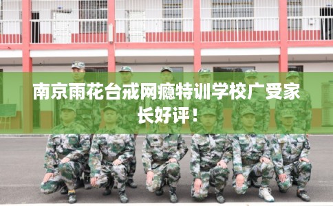 南京雨花台戒网瘾特训学校广受家长好评！