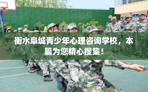 衡水阜城青少年心理咨询学校，本篇为您精心搜集！