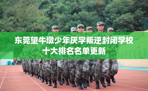 东莞望牛墩少年厌学叛逆封闭学校十大排名名单更新 东莞望牛墩少年厌学叛逆封闭学校十大排名名单更新