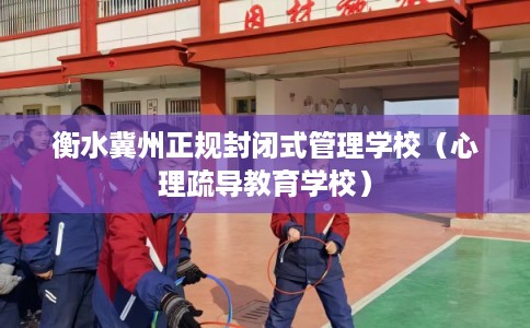衡水冀州正规封闭式管理学校（心理疏导教育学校）