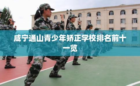 咸宁通山青少年矫正学校排名前十一览 咸宁通山青少年矫正学校排名前十一览