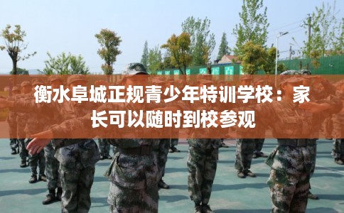 衡水阜城正规青少年特训学校:家长可以随时到校参观 衡水阜城正规青少年特训学校:家长可以随时到校参观