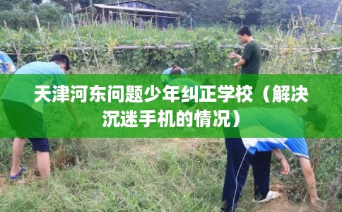 天津河东问题少年纠正学校（解决沉迷手机的情况）
