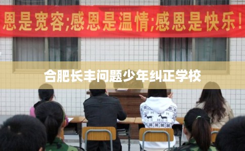 合肥长丰问题少年纠正学校